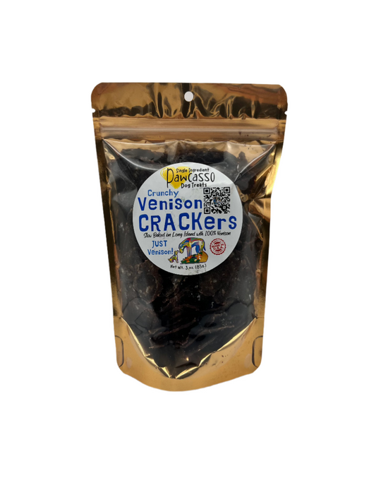Crispy Venison Crackers
