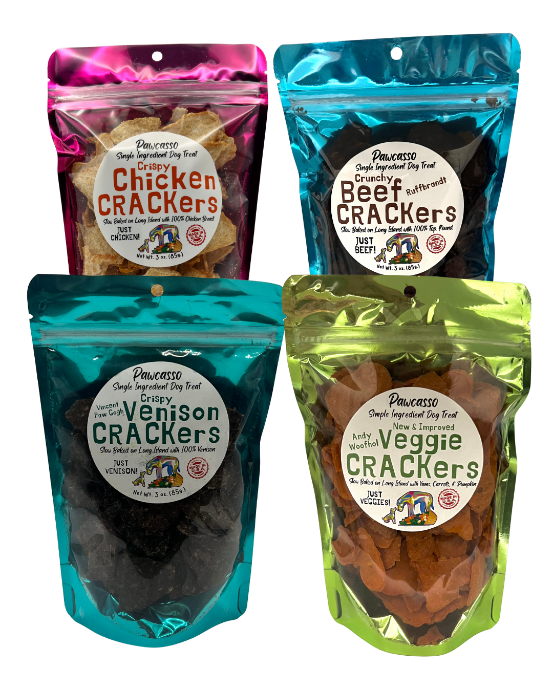 Best Seller Pack – Venison, Beef, Chicken & Veggie