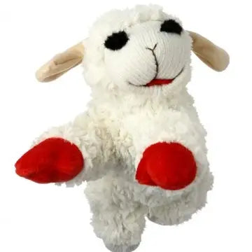 Multipet Lamb Chop Plush Dog Toy 10"