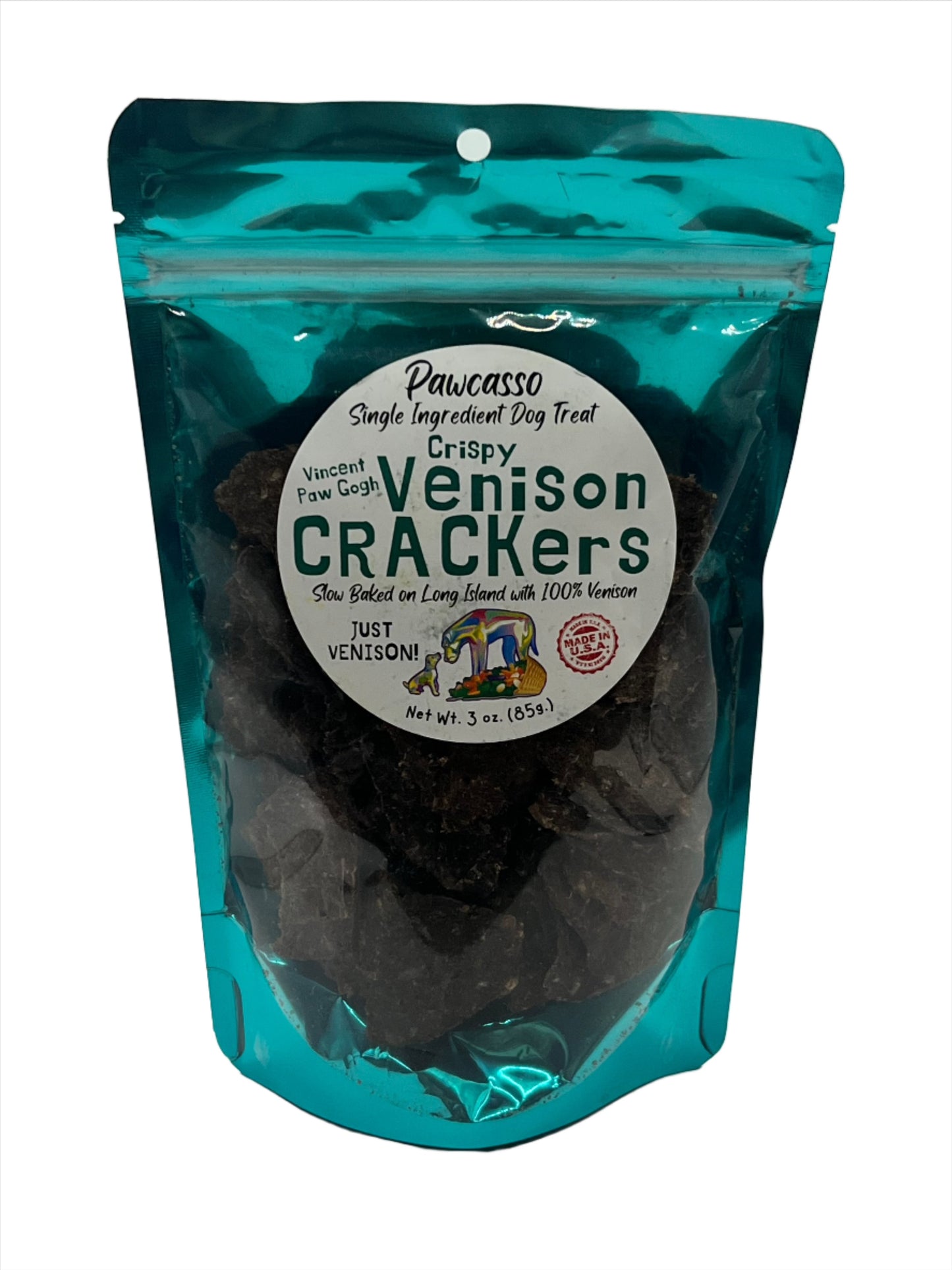 Crispy Venison Crackers