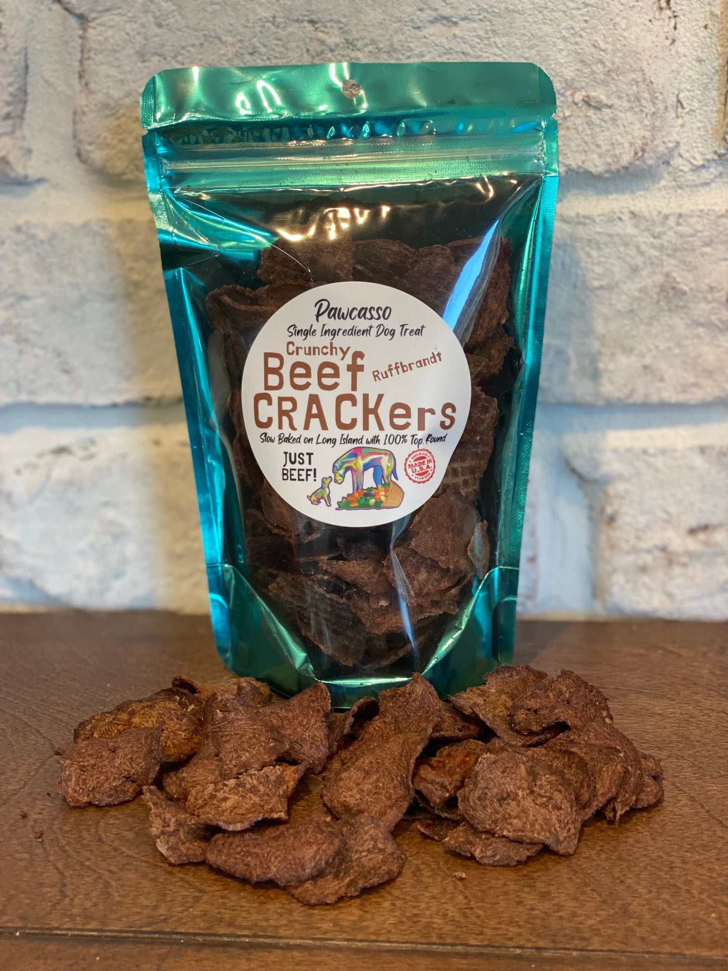 Beef CRACKers Dog Treats