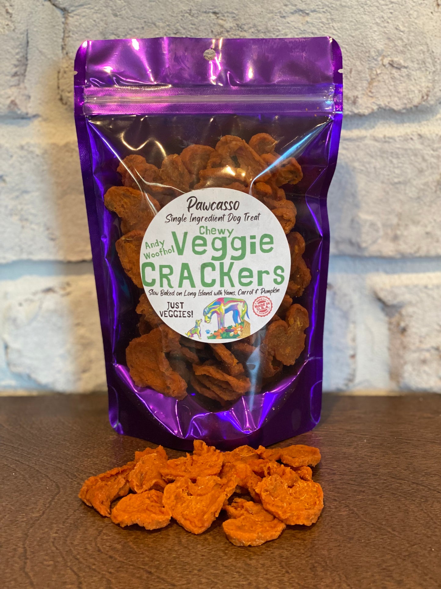 Crispy Veggie CRACKers Dog Treats