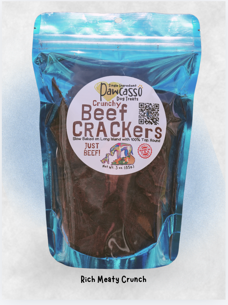 Beef CRACKers Dog Treats