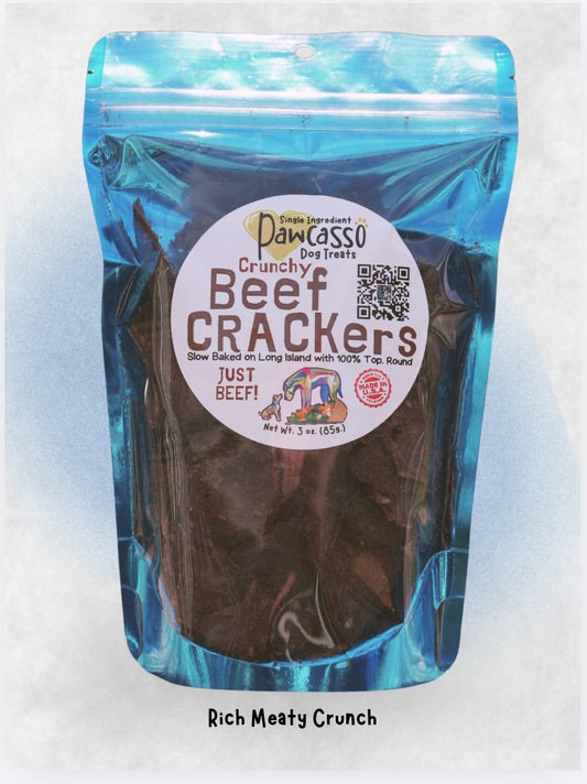 Beef CRACKers Dog Treats