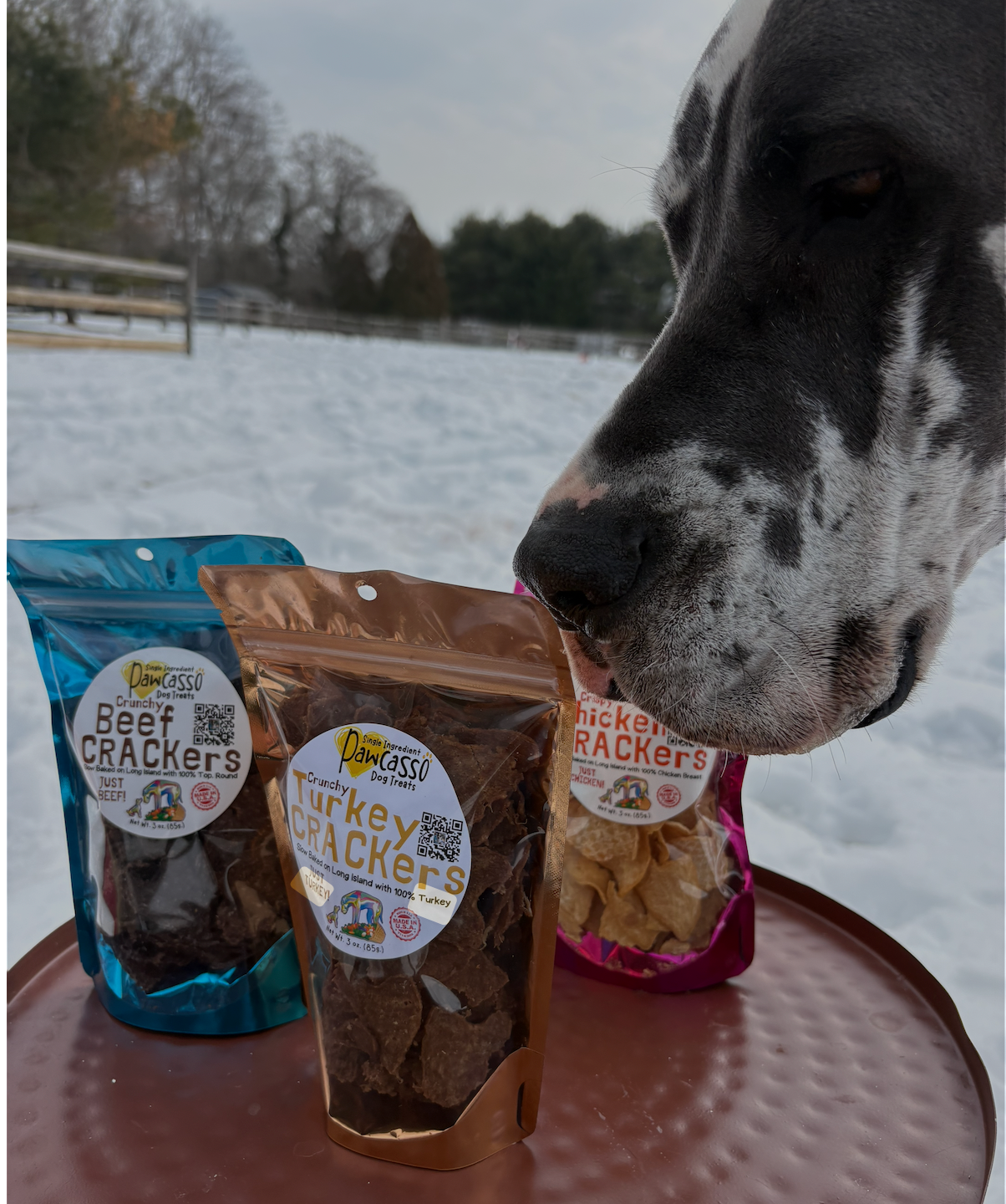 Turkey CRACKers Dog Treats