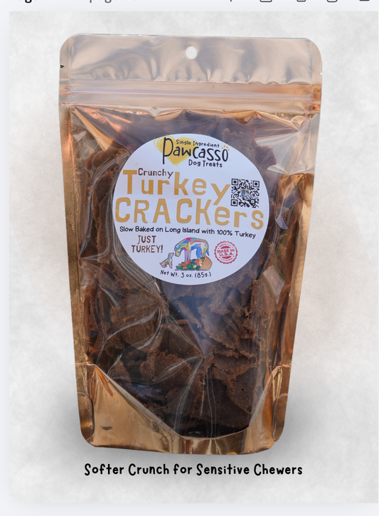 Turkey CRACKers Dog Treats